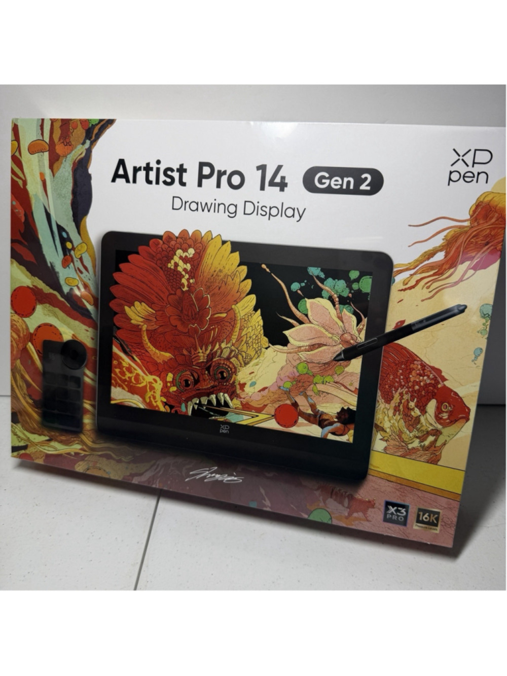 XPPen Artist Pro 14 Gen 2 2.8K Graphics Drawing Tablet 16K Pressure Pen